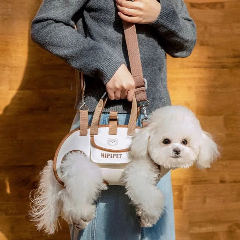Multifunktionale, atmungsaktive Haustier-Reisetasche für kleine Hunde und Katzen