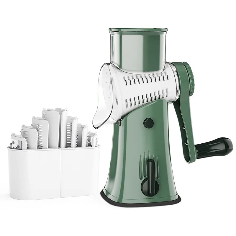 Multifunctional Mandoline Slicer with Julienne & Waffle Cutter