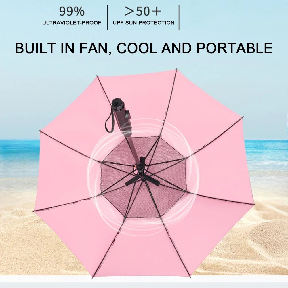 Sunbrella mit Fächernebel 