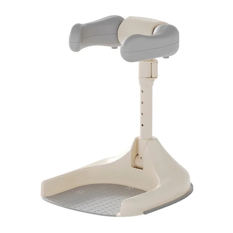 Bandeja de baño antideslizante, plegable y ajustable para bebés.