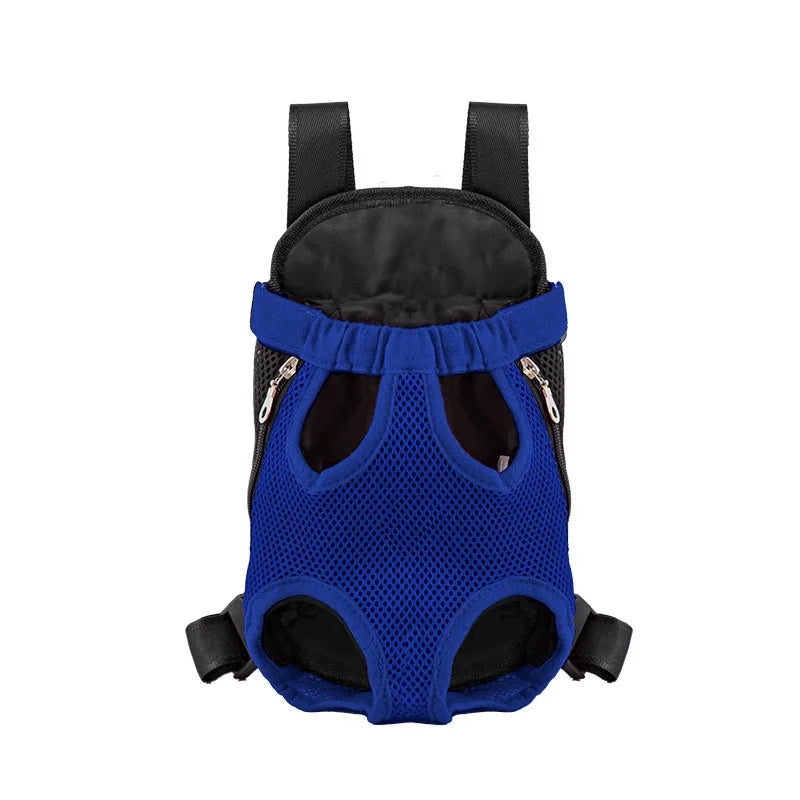 Mochila Transportadora Delantera para Mascotas – Bolsa de Viaje de Malla Transpirable para Perros y Gatos Pequeños