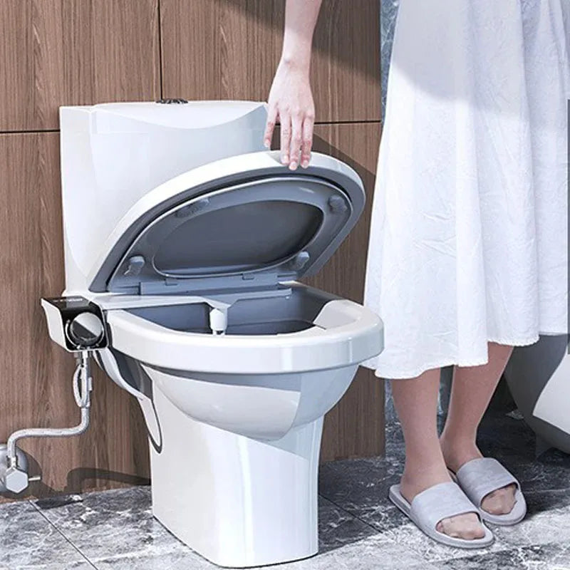 Asiento de inodoro bidé ajustable no eléctrico - Instalación ultrafina