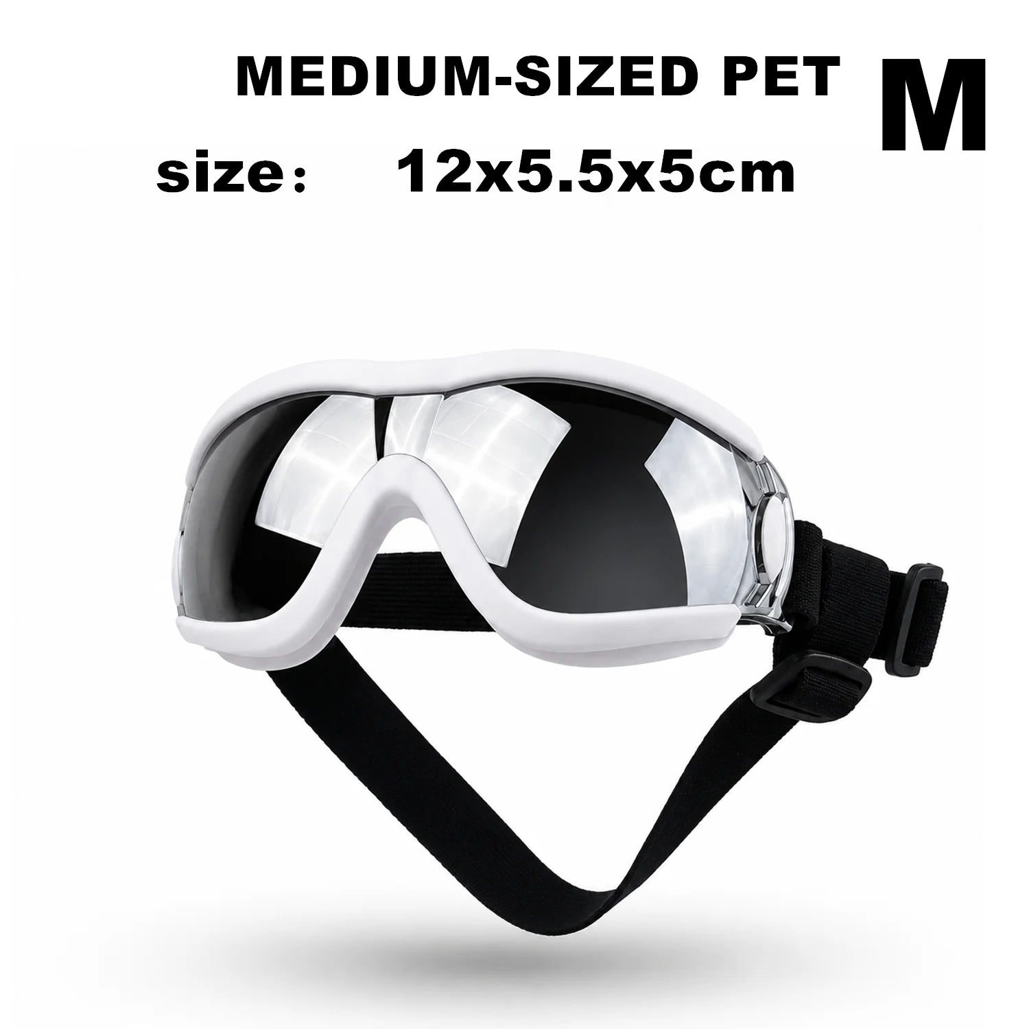 Pet Adjustable Dog Goggles – Anti-UV Sun Glasses for Eye Protection