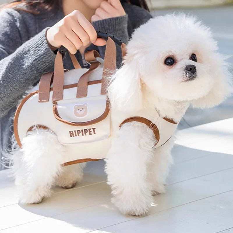 Multifunktionale, atmungsaktive Haustier-Reisetasche für kleine Hunde und Katzen
