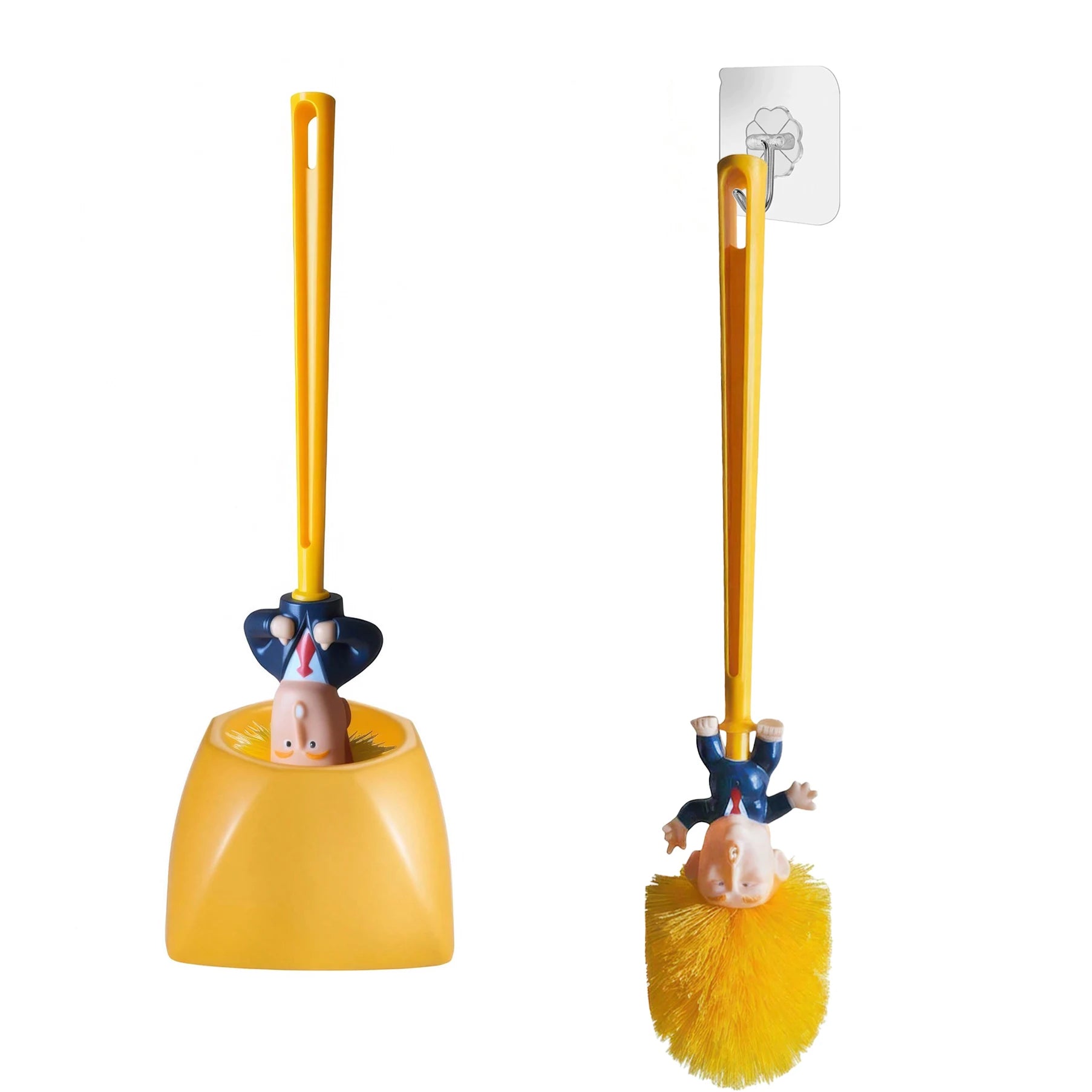 Cepillo de inodoro limpiador de baños con mango