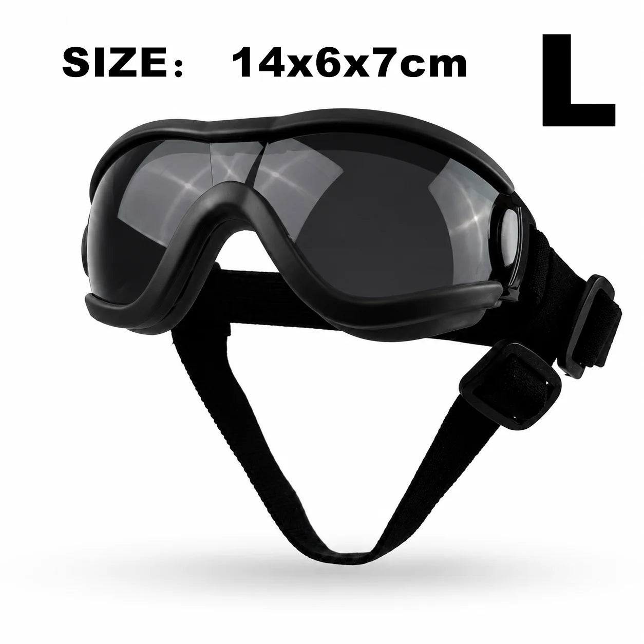 Pet Adjustable Dog Goggles – Anti-UV Sun Glasses for Eye Protection