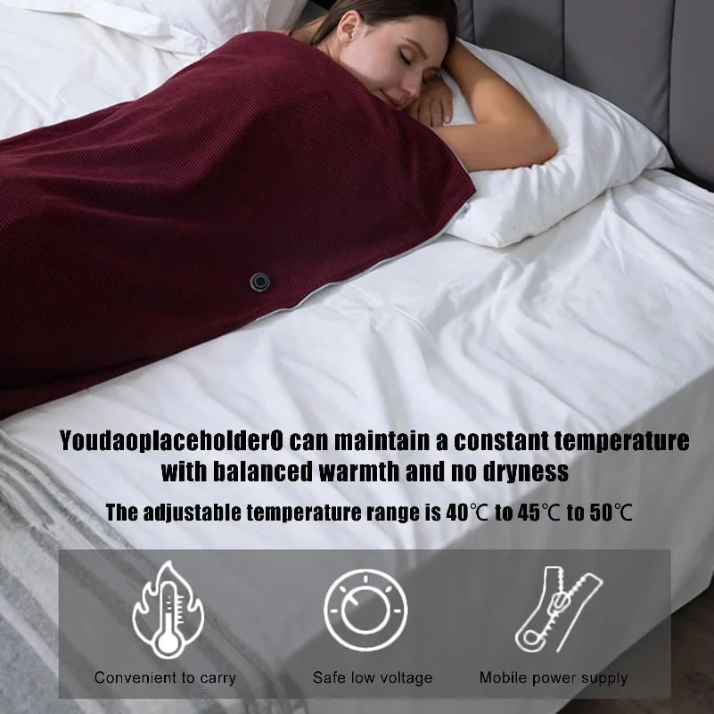 Elektrisch beheizbare Schulterdecke