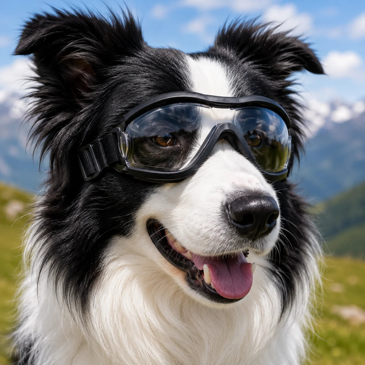 Pet Adjustable Dog Goggles – Anti-UV Sun Glasses for Eye Protection