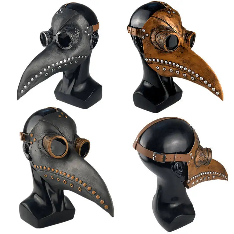Steampunk Bird Beak Mask for Halloween Cosplay &  Photography