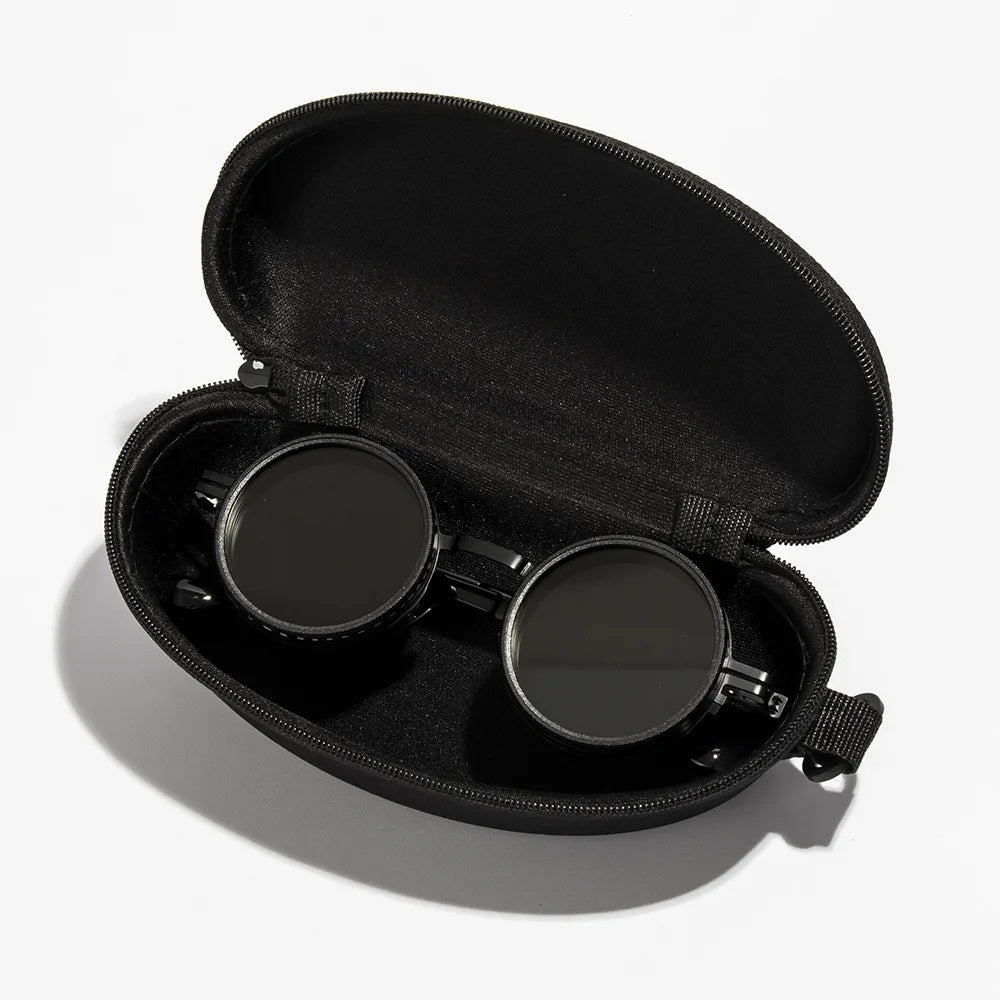 Verstellbare, dimmbare, polarisierende Sonnenbrille