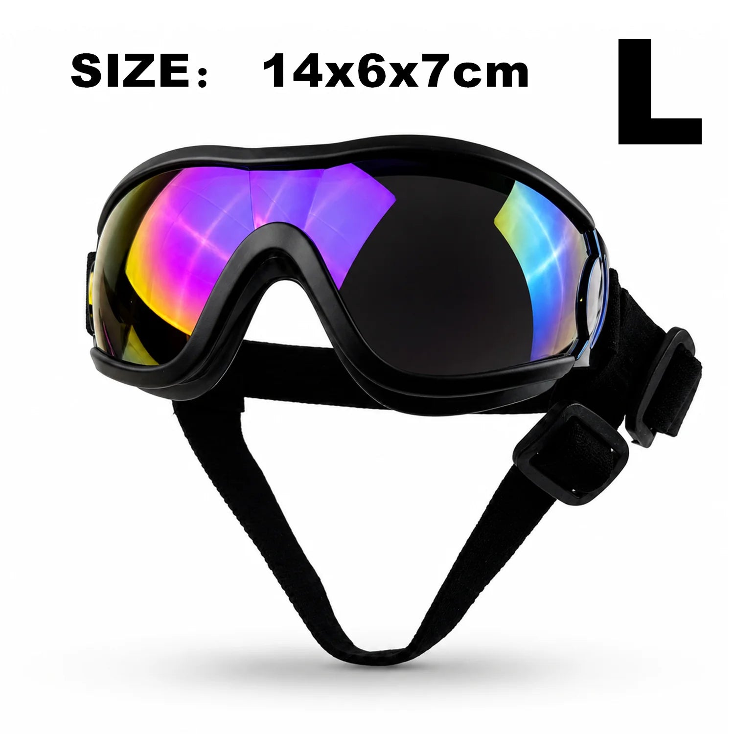 Pet Adjustable Dog Goggles – Anti-UV Sun Glasses for Eye Protection