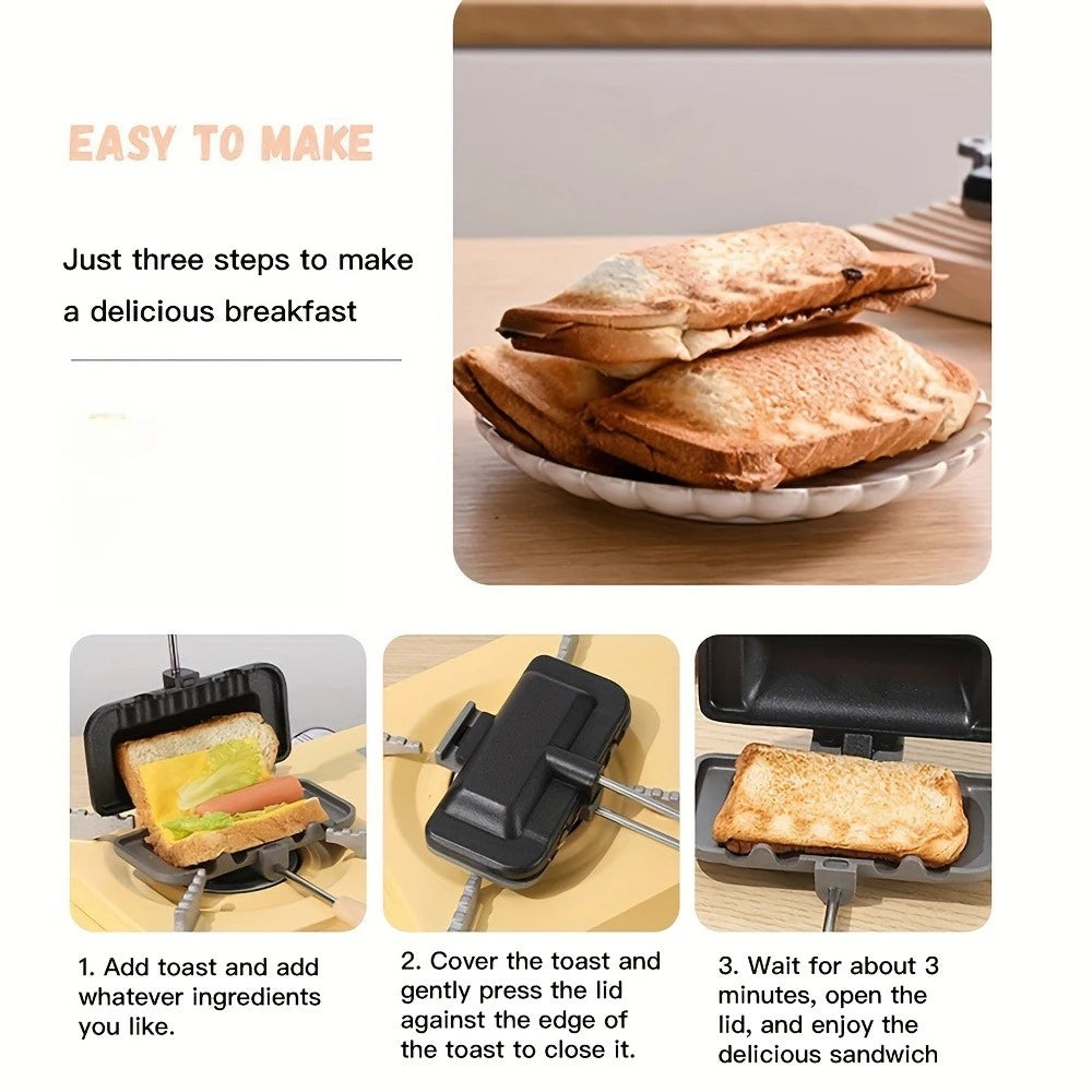 Doppelseitiger Antihaft-Sandwichmaker