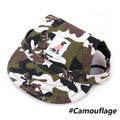 Adjustable Dog Cap with Ear Holes