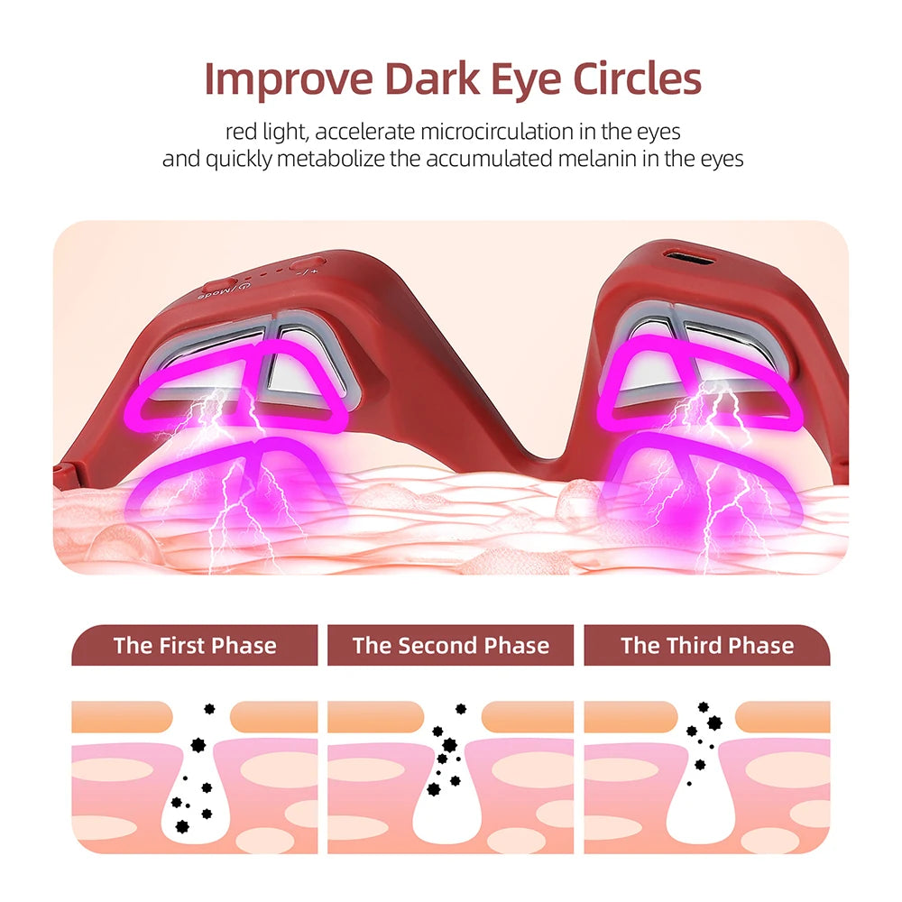 Dispositivo Eléctrico Inalámbrico Portátil para el Cuidado Ocular con Carga USB