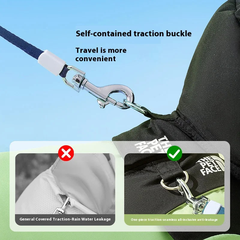 Waterproof Dog Jacket with Hood for Small, Medium & Large Breeds