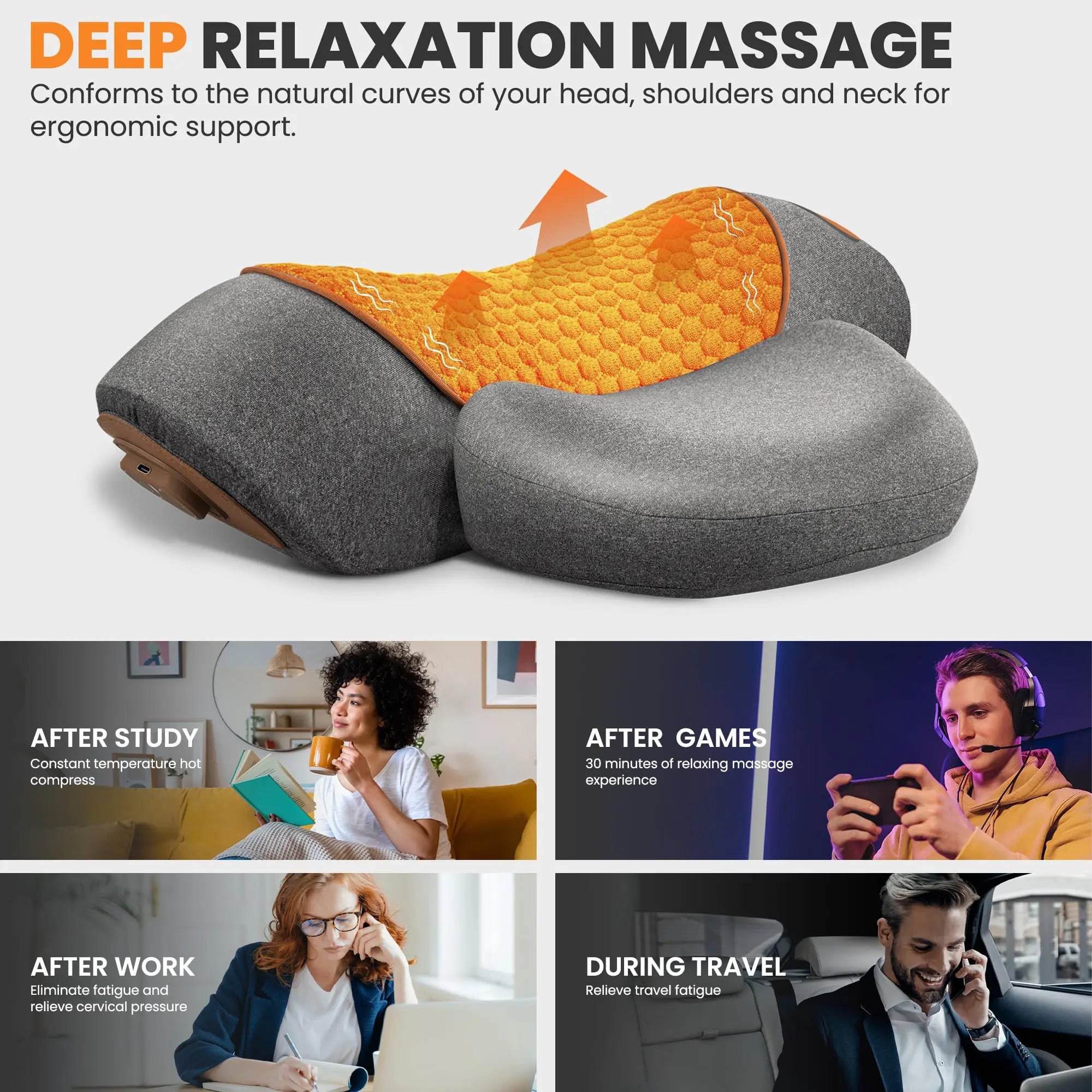 Elektrisches Nackenmassagegerät Nackenkissen