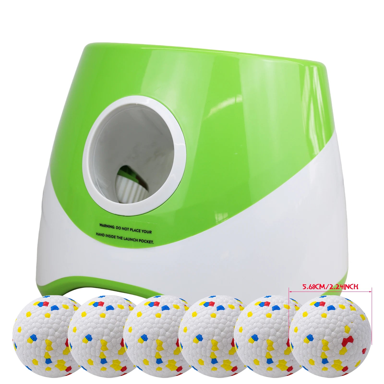 FetchPro: Lanzador recargable de pelotas para perros para juego activo