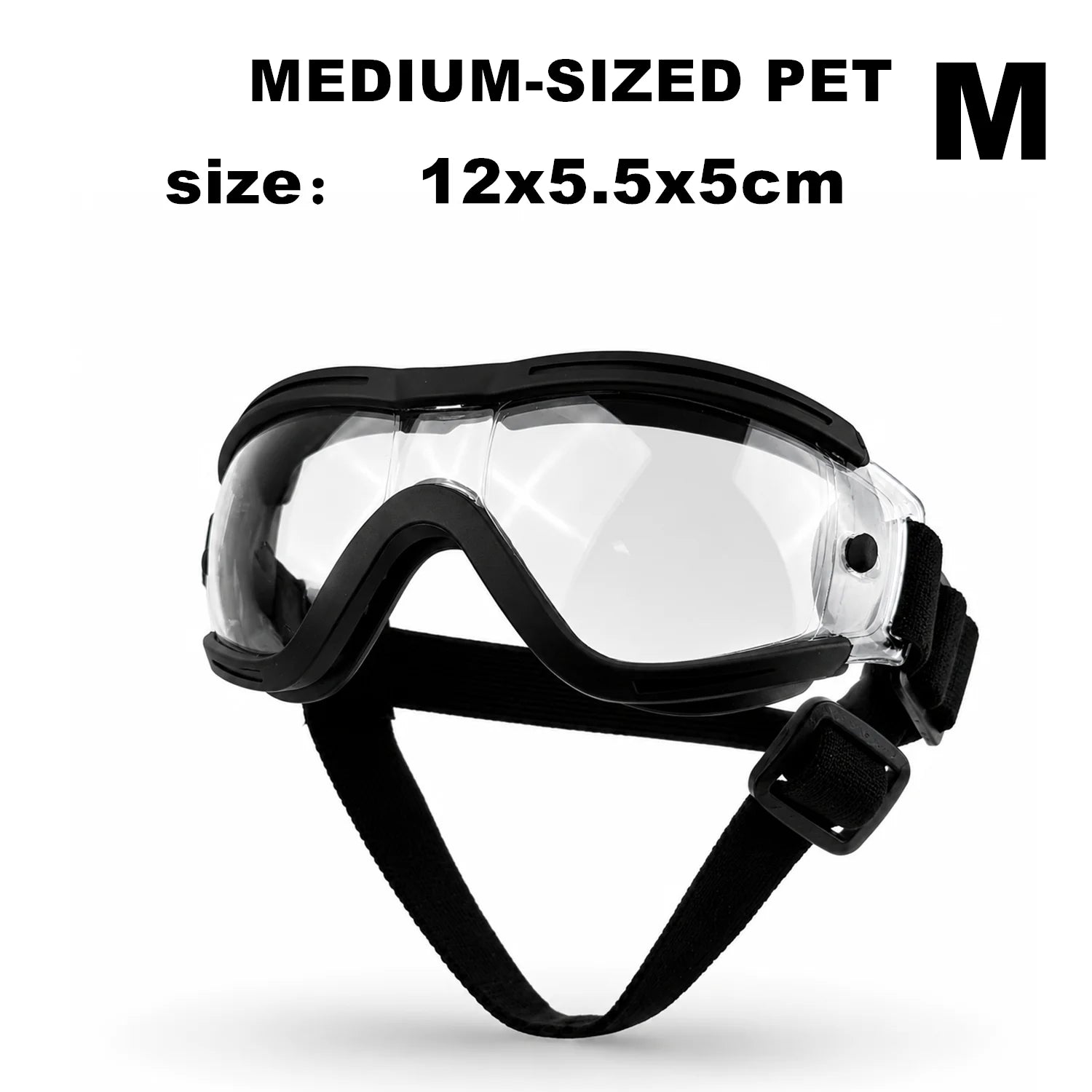 Pet Adjustable Dog Goggles – Anti-UV Sun Glasses for Eye Protection