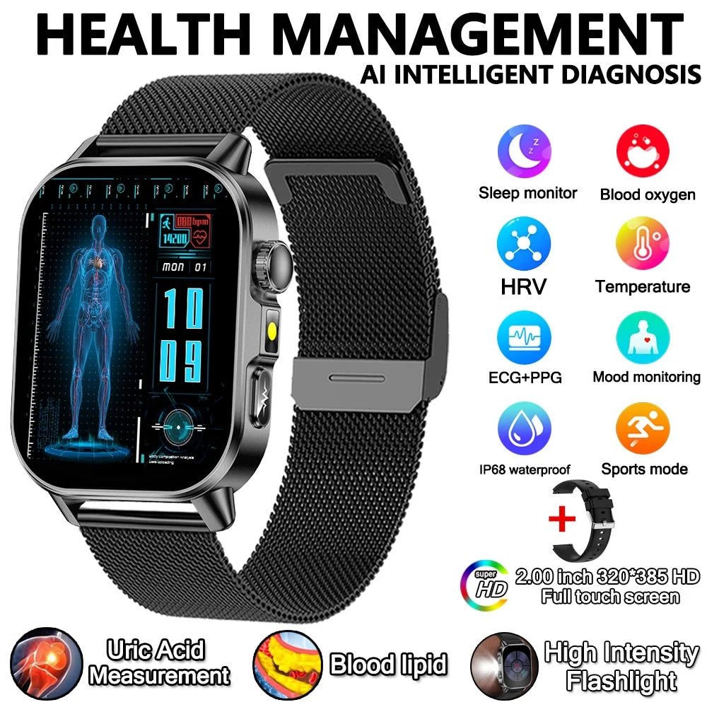 Alexa Built-In HD Smart Watch  Full Health Monitoring