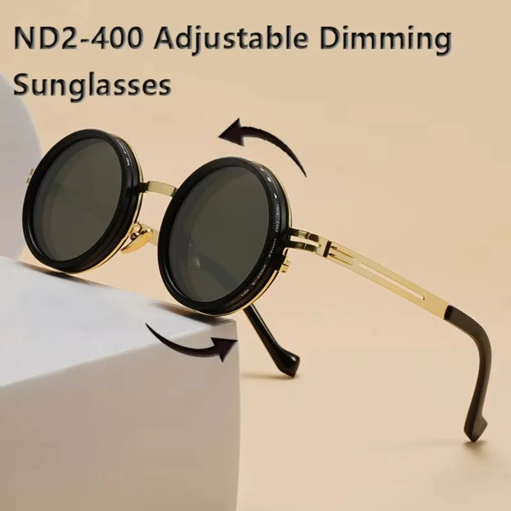 Verstellbare, dimmbare, polarisierende Sonnenbrille