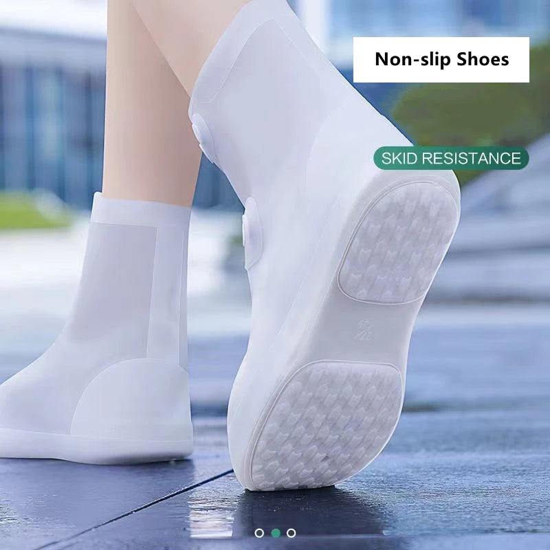Fundas impermeables de caña alta para botas de lluvia