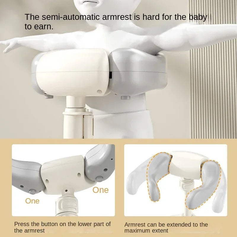 Adjustable  Foldable Anti-Slip Bath Caddy for Infants