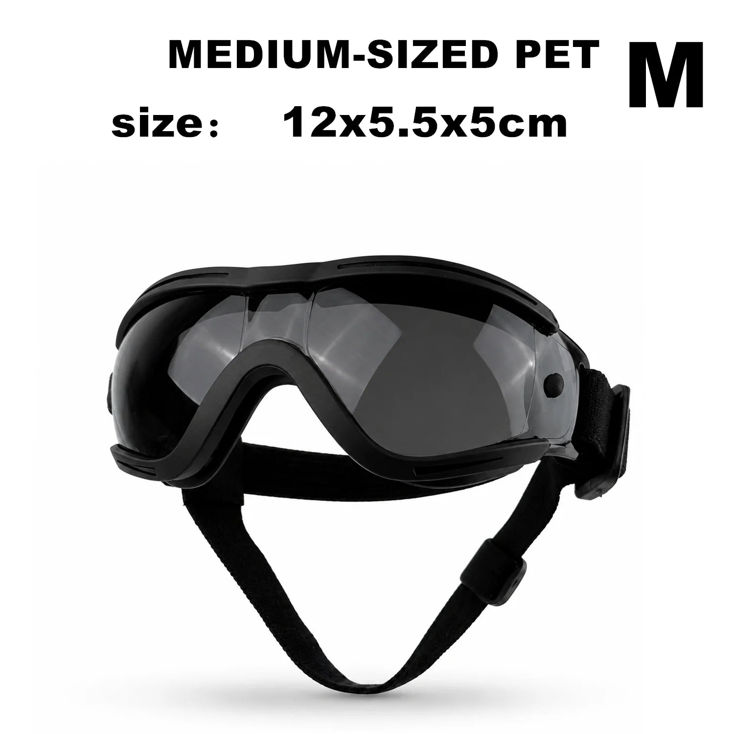 Pet Adjustable Dog Goggles – Anti-UV Sun Glasses for Eye Protection