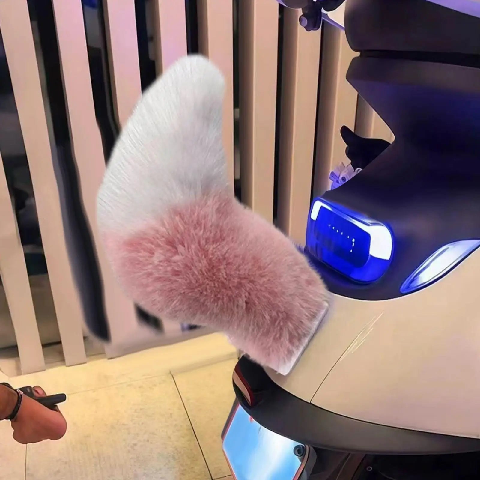 Animal Tail for Scooter &  Car biomimetic dynamic motion