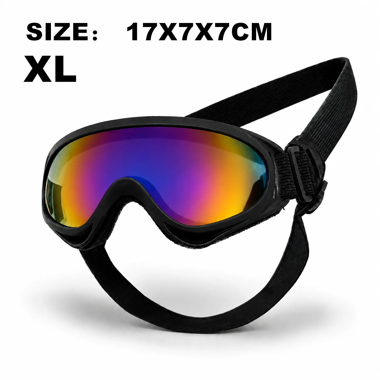 Pet Adjustable Dog Goggles – Anti-UV Sun Glasses for Eye Protection