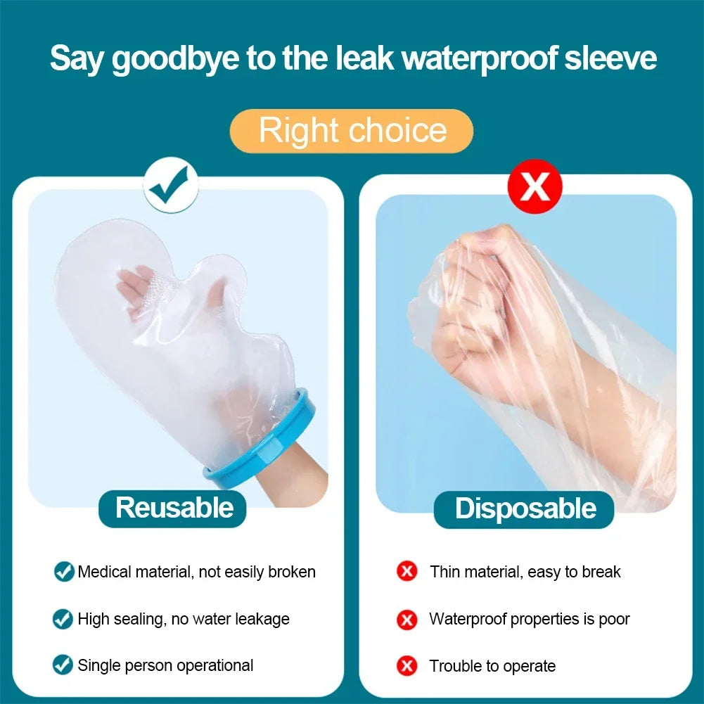 Adult Waterproof Cast Cover Bandage For Shower