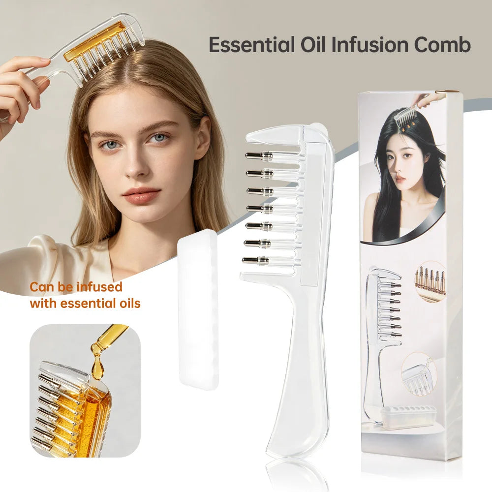 Scalp Liquid Guide Massage Comb