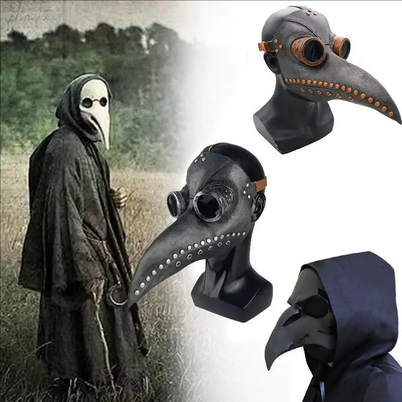 Steampunk Bird Beak Mask for Halloween Cosplay &  Photography