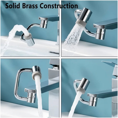 1080°Swivel Dual Mode Stainless Faucet Extender