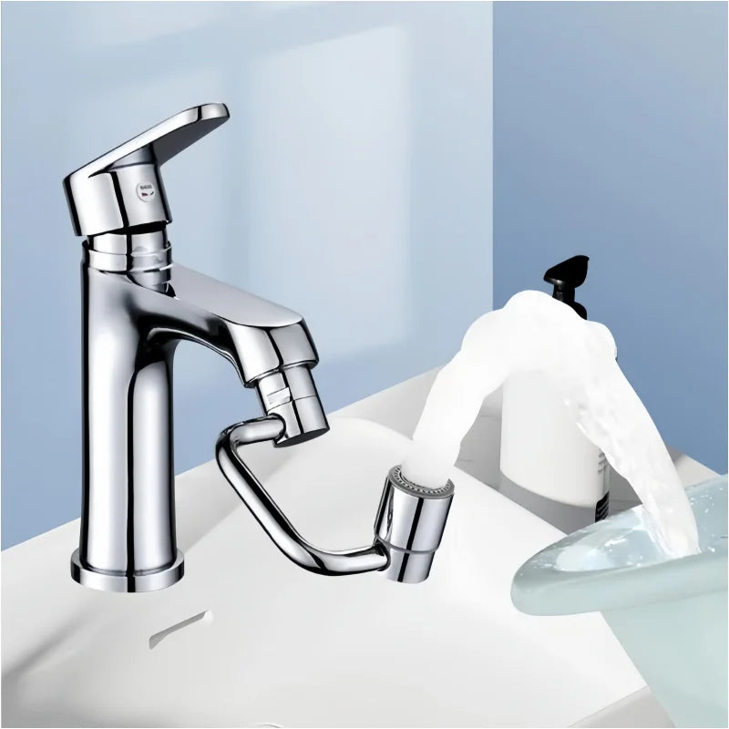 1080°Swivel Dual Mode Stainless Faucet Extender