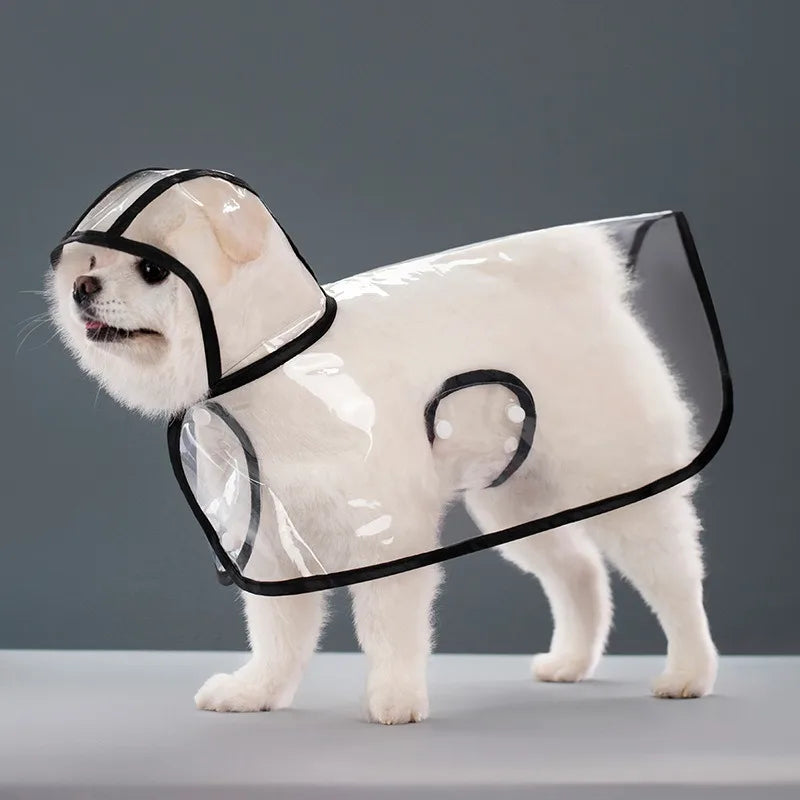 Impermeable para cachorros – Mono impermeable para perros y gatos pequeños y medianos