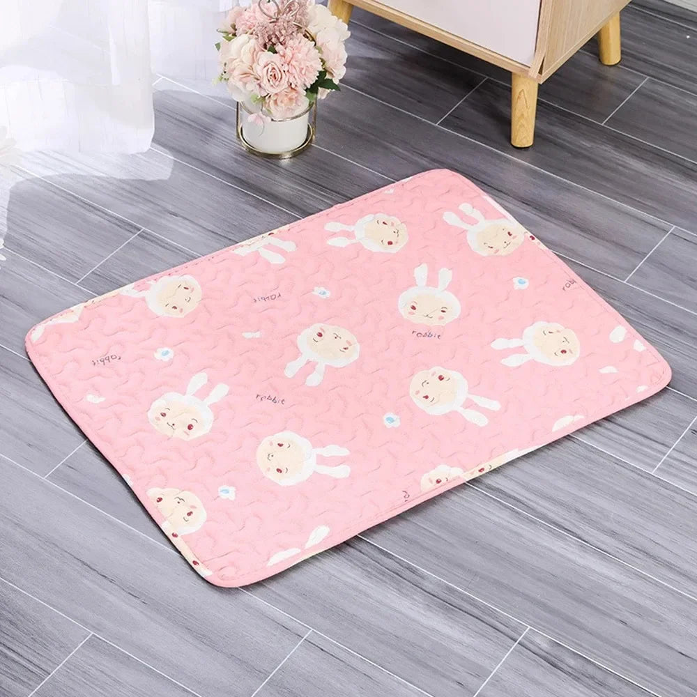 Ice Silk Pet Cooling Mat – Breathable Summer Bed for Dogs &  Cats