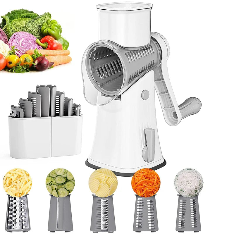 Multifunktions-Mandoline mit Julienne- & Waffelschneider