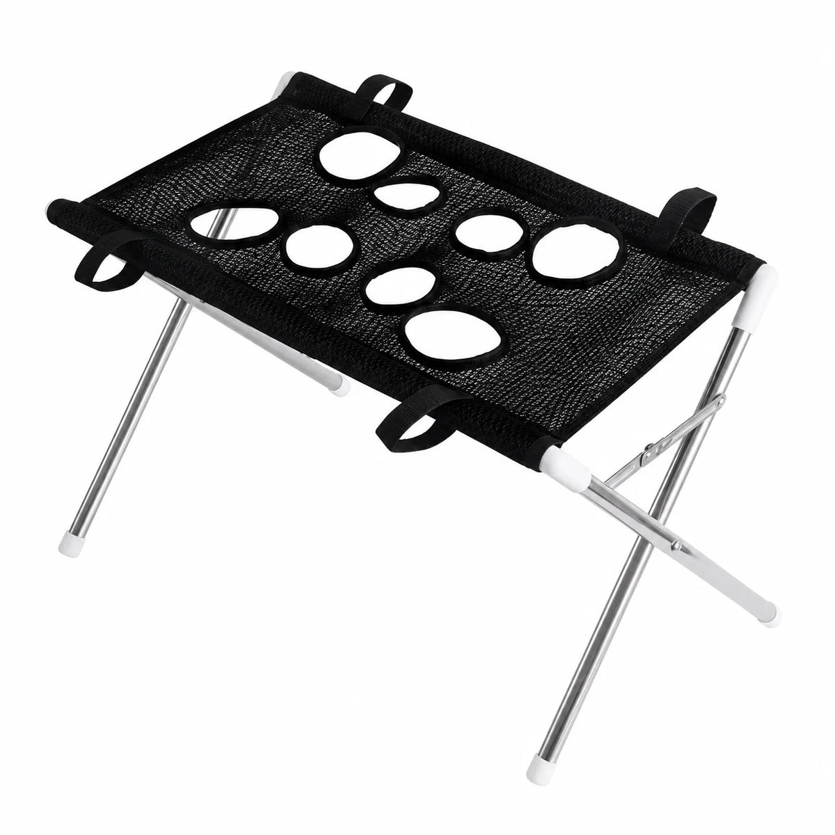 Foldable Cat & Dog Bathing Rack with Quick-Dry Mesh for Nail Trimming & Grooming