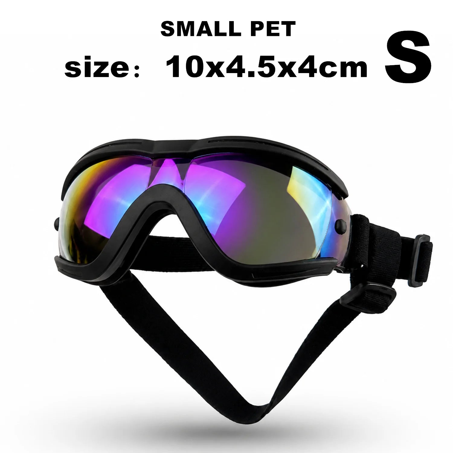 Pet Adjustable Dog Goggles – Anti-UV Sun Glasses for Eye Protection
