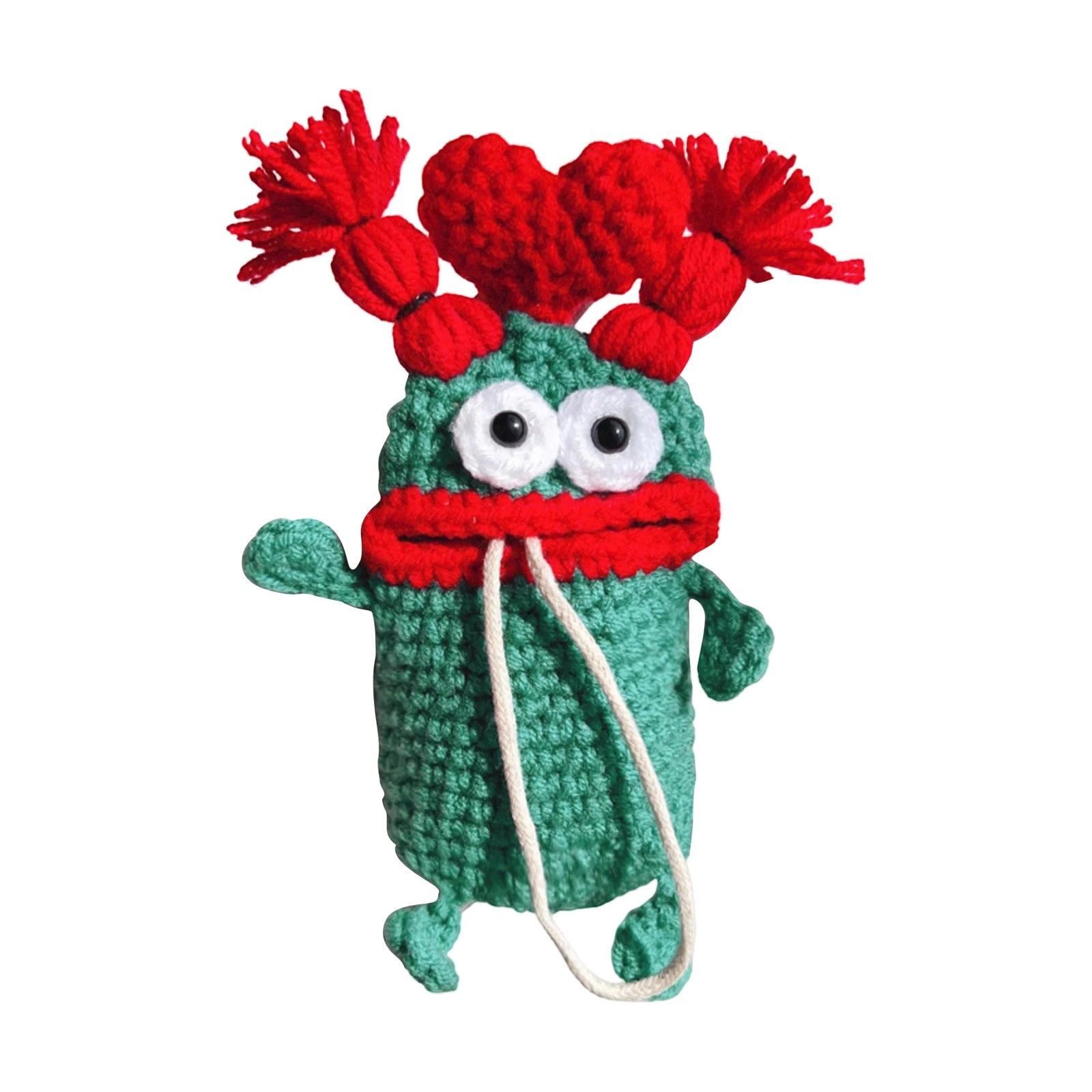 Funny Handmade Knitted Car Key Case
