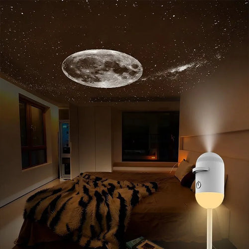 2-in-1 Star Projector Night Light