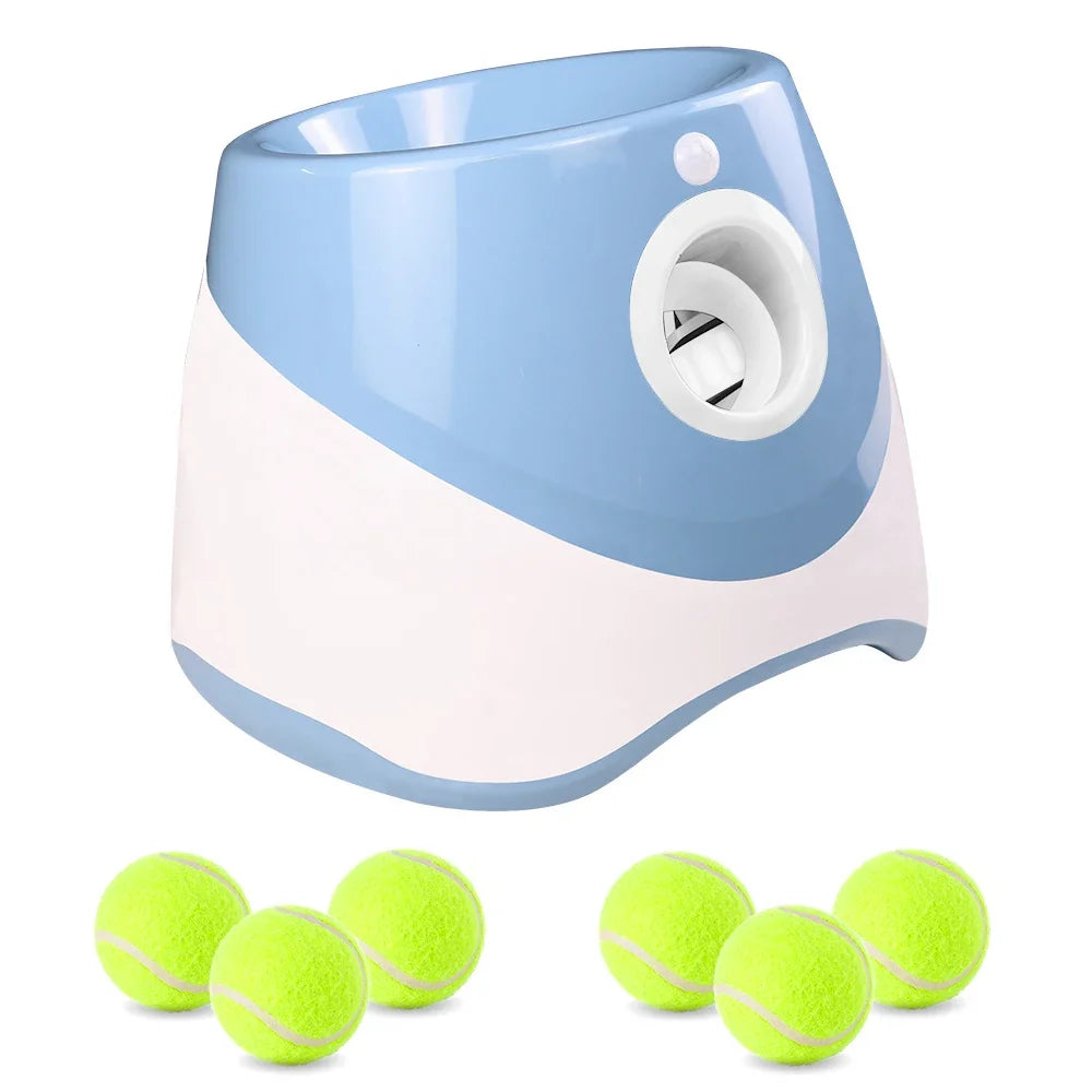 FetchPro: Lanzador recargable de pelotas para perros para juego activo