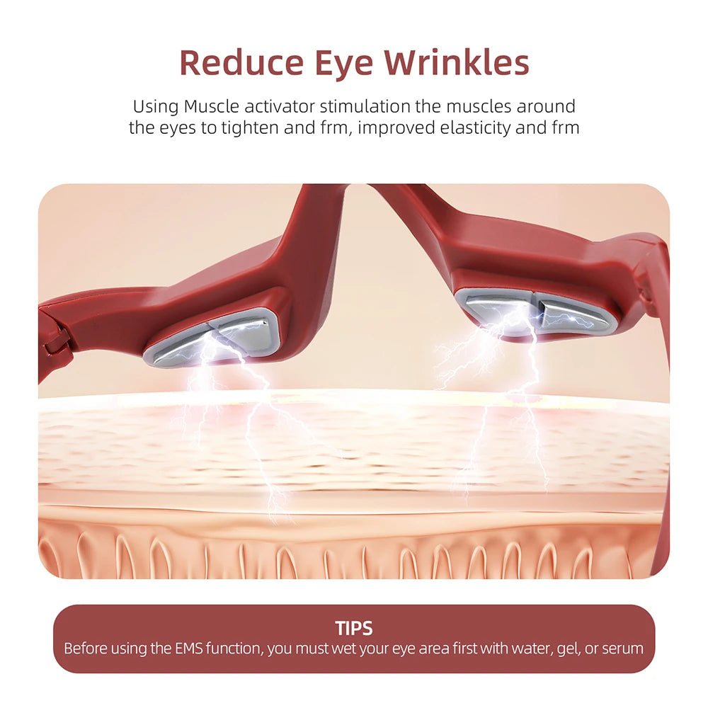 Dispositivo Eléctrico Inalámbrico Portátil para el Cuidado Ocular con Carga USB
