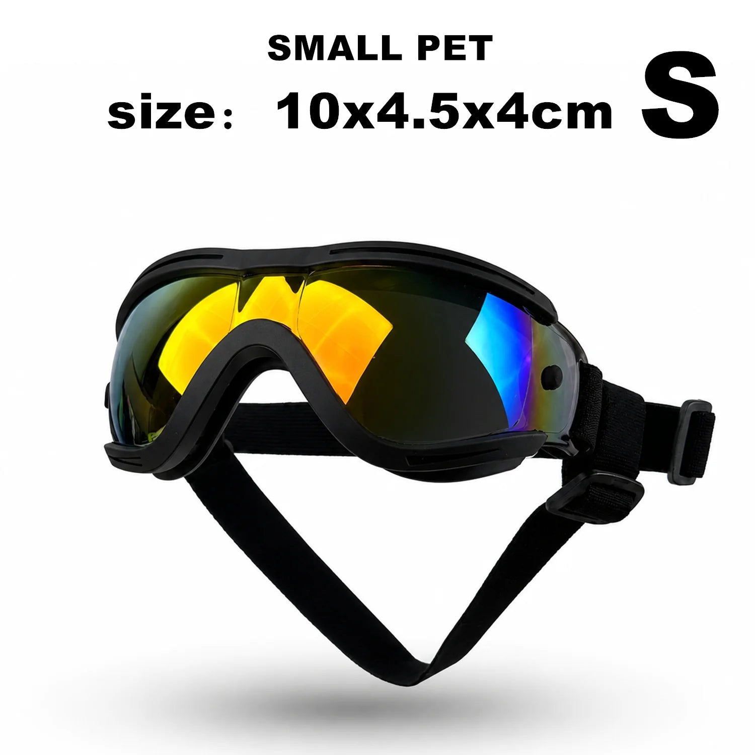 Pet Adjustable Dog Goggles – Anti-UV Sun Glasses for Eye Protection