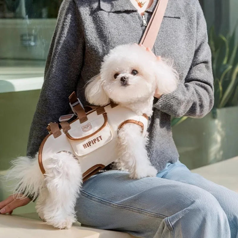 Multifunktionale, atmungsaktive Haustier-Reisetasche für kleine Hunde und Katzen