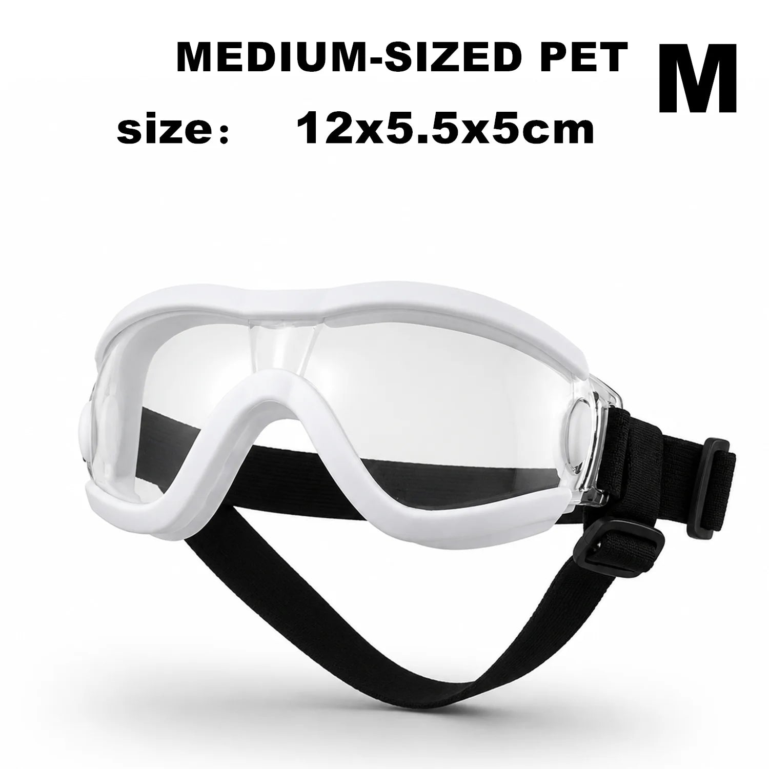 Pet Adjustable Dog Goggles – Anti-UV Sun Glasses for Eye Protection