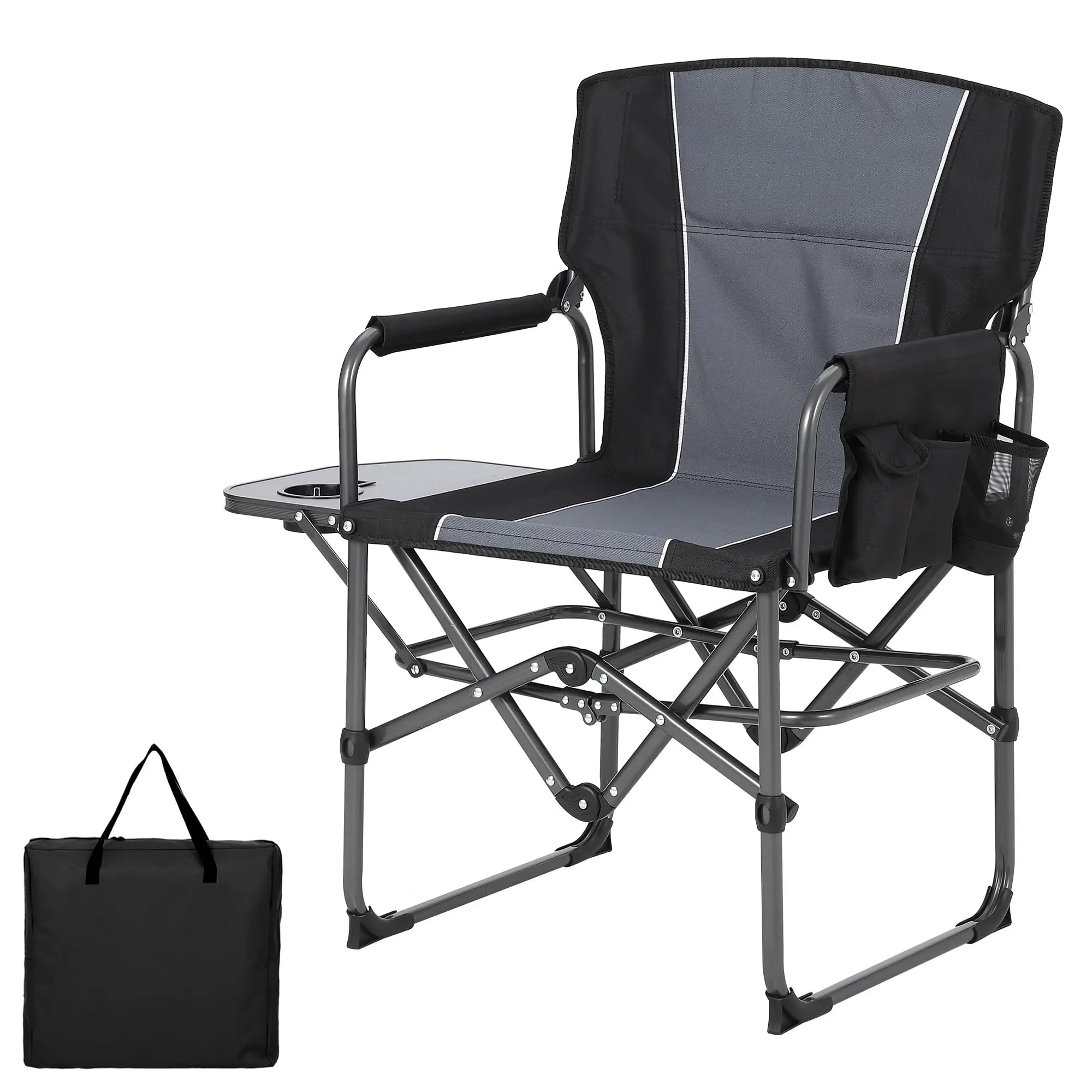 Folding Director Chair with Table