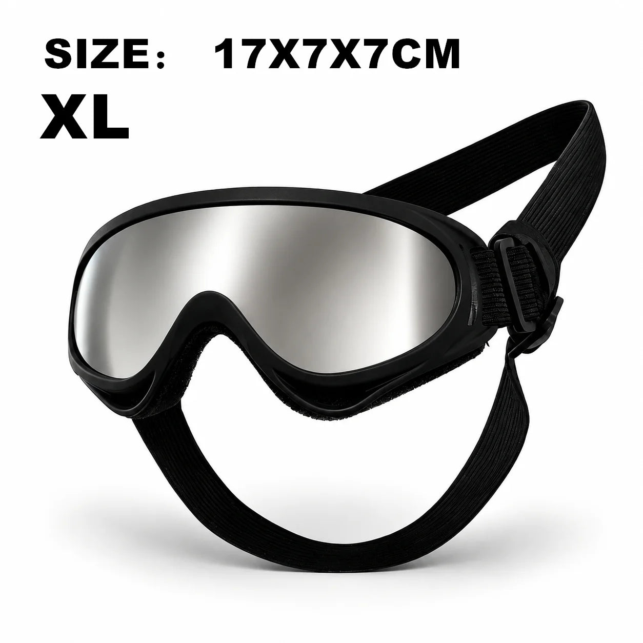 Pet Adjustable Dog Goggles – Anti-UV Sun Glasses for Eye Protection