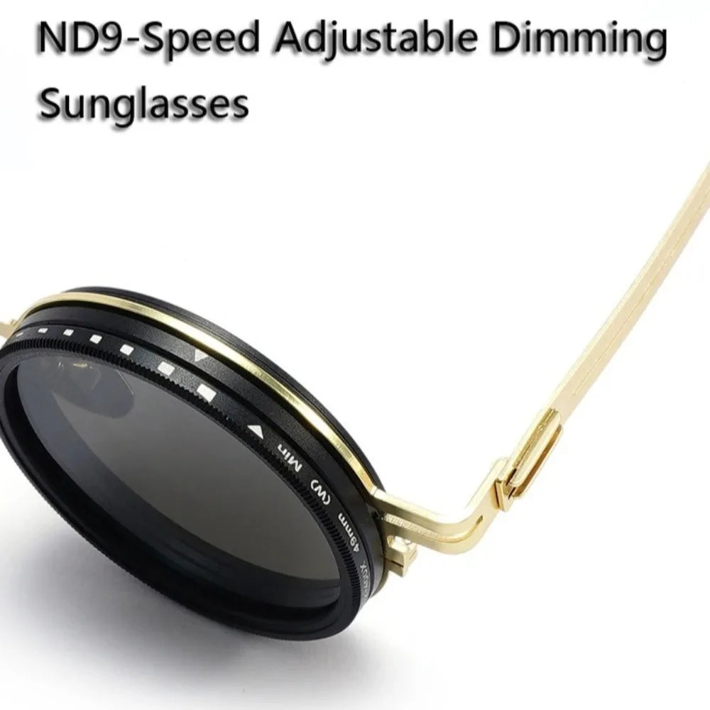 Verstellbare, dimmbare, polarisierende Sonnenbrille
