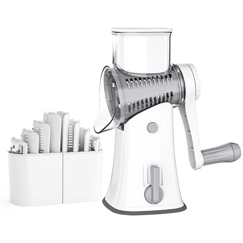 Multifunctional Mandoline Slicer with Julienne & Waffle Cutter